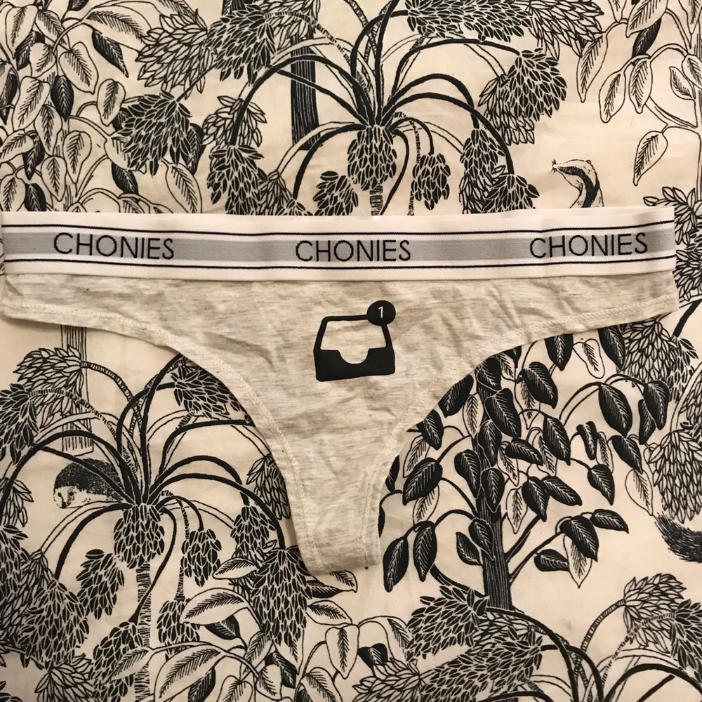 Chonies Down In The DM Alert Thong